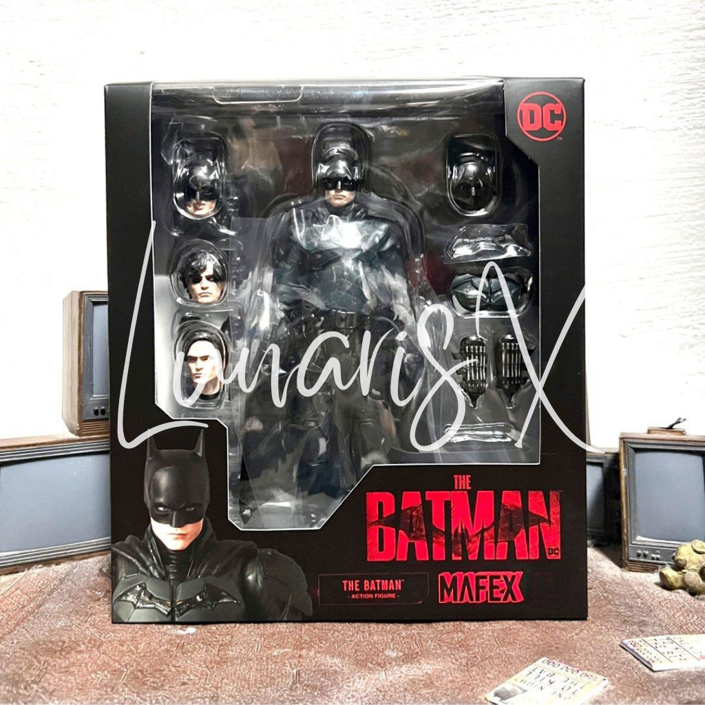 Mafex 188 DC The Batman Robert Pattinson 2022 Bruce Wayne Action Figure