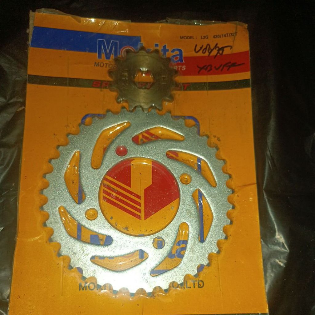 gear depan belakang L2g 420-14t 420-37t