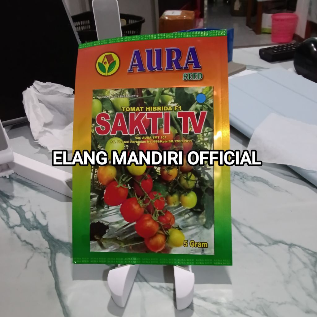 Benih Bibit Tomat Super Sakti TV F1, Warna Cerah glowing (Setipe Servo, Handal, Gustavi, TM, Comodor