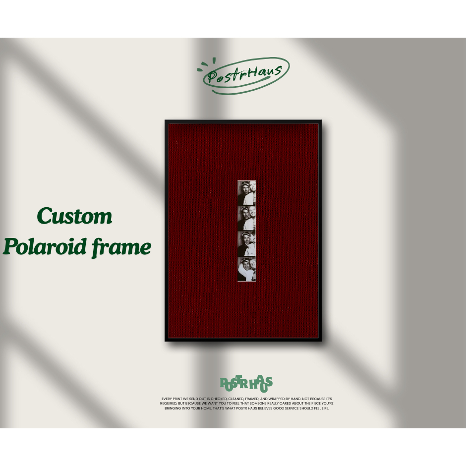 Custom Bingkai Foto Polaroid, Photo Box Aesthetic