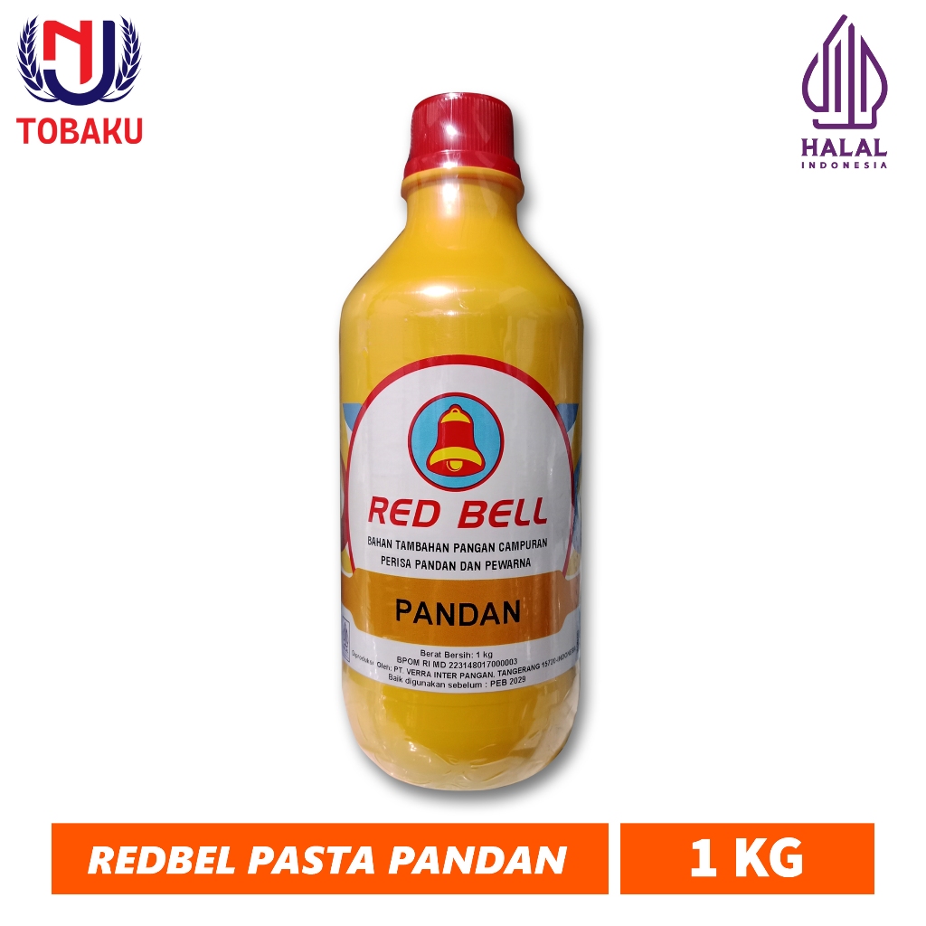 Pasta Red Bell Pandan 1 Kg