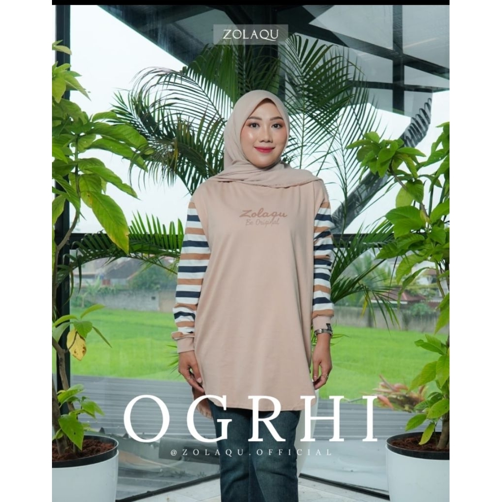 Kaos ZOLAQU ORIGINAL Terbaru  ORGHI Oval Kombinasi