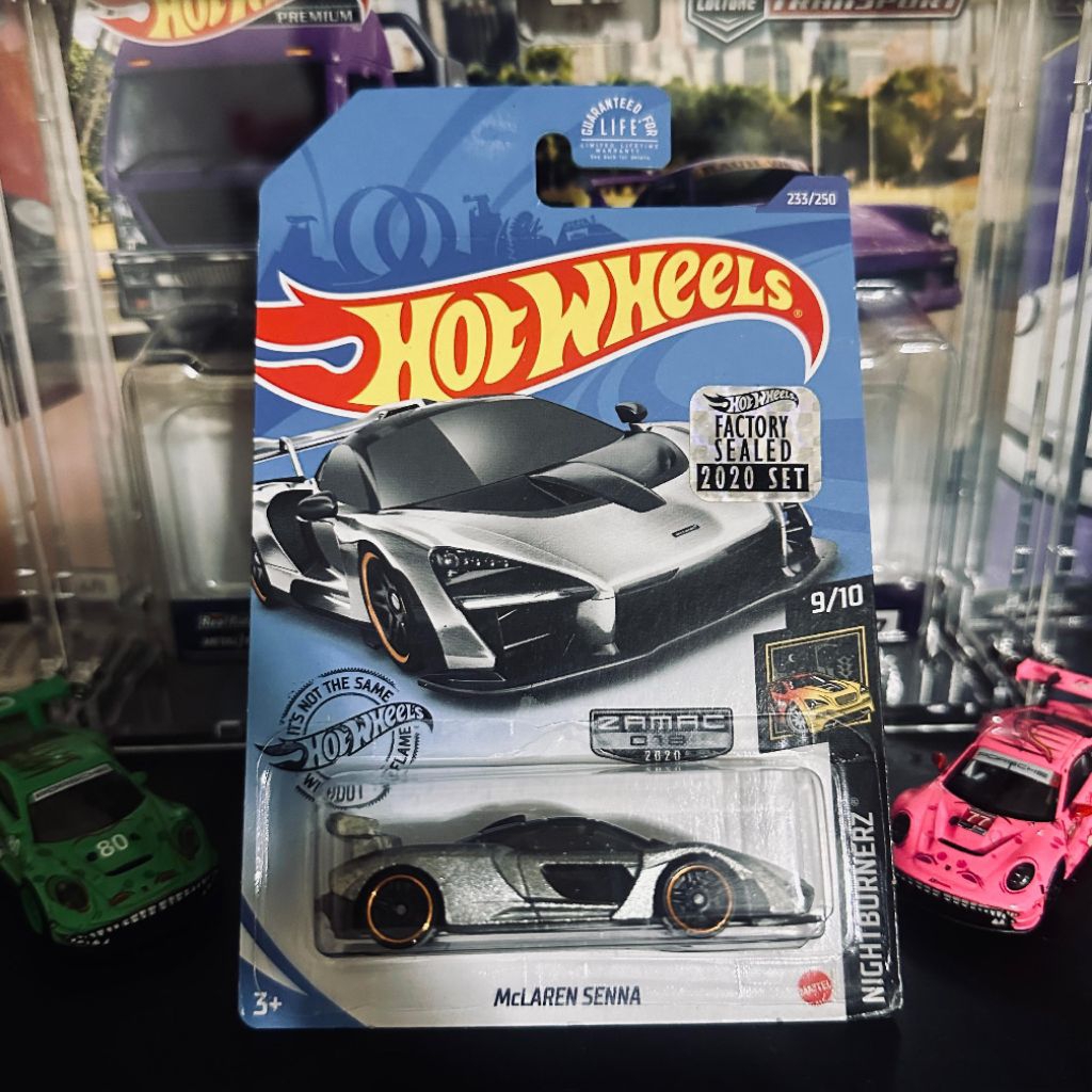 Hotwheels Mclaren Senna Nightburnerz Zamac Factory Sealed 2020