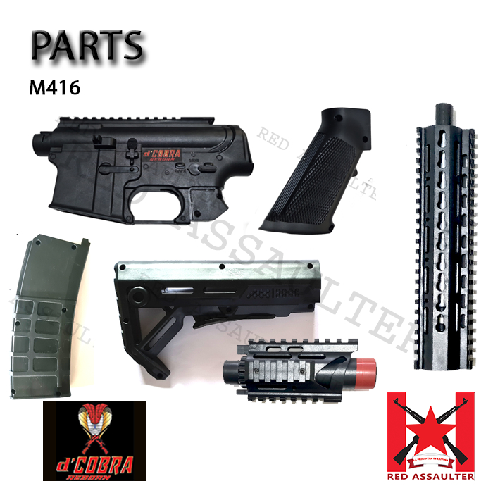 Spare Parts Gantungan Kunci Replika Chibi M416