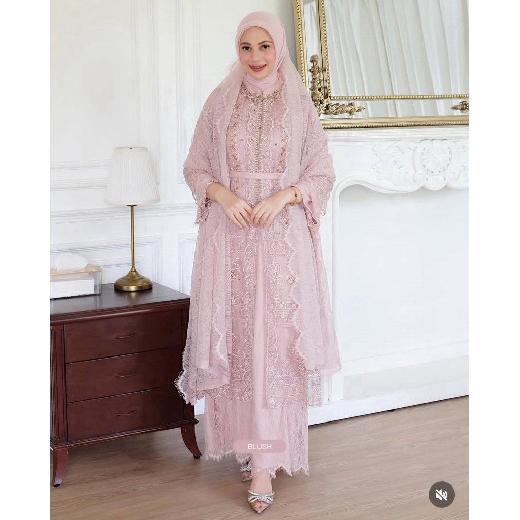 ALLURA OUTER | KAFTAN DRESS SPECIAL EDITION | PEONY DRESS OUTER SARAH THE LABEL STL SIGNATURE