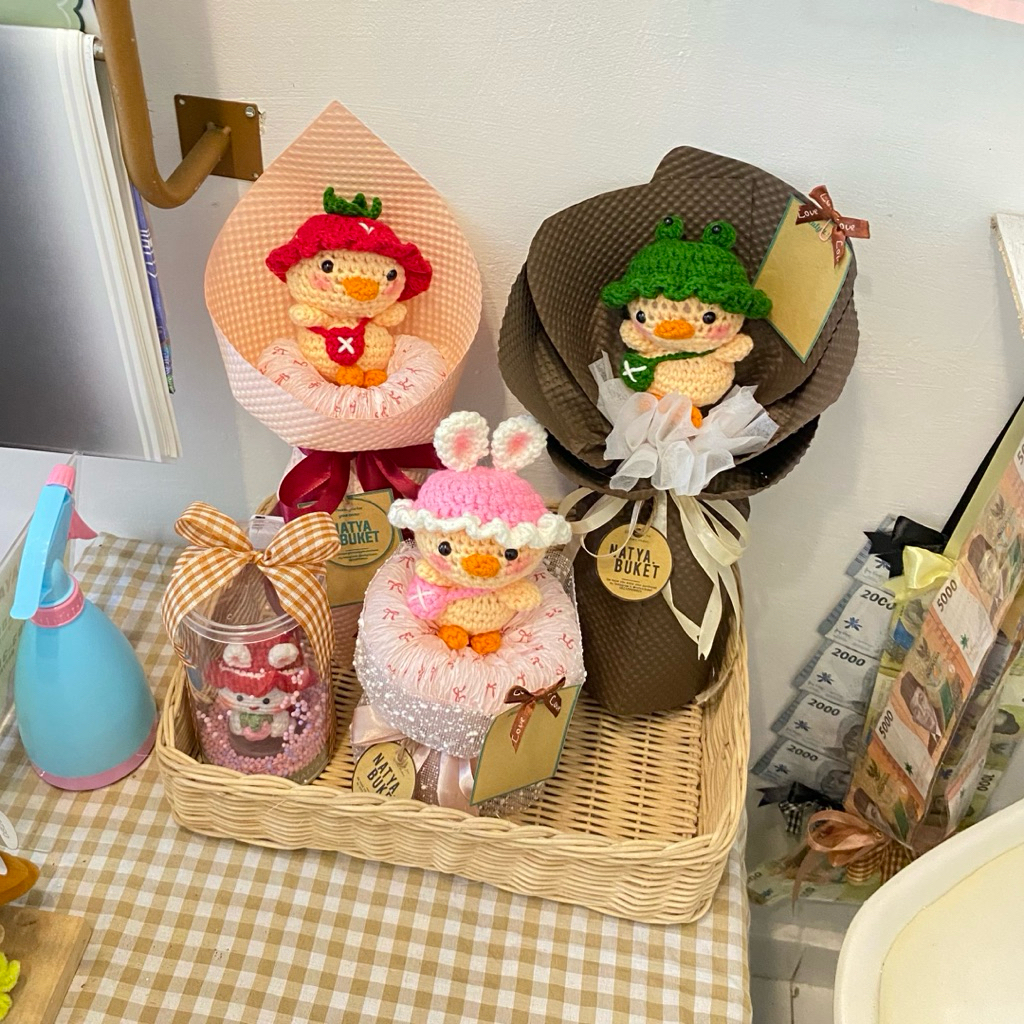 Buket Boneka Rajut | Rajut Boneka | Rajut Murah