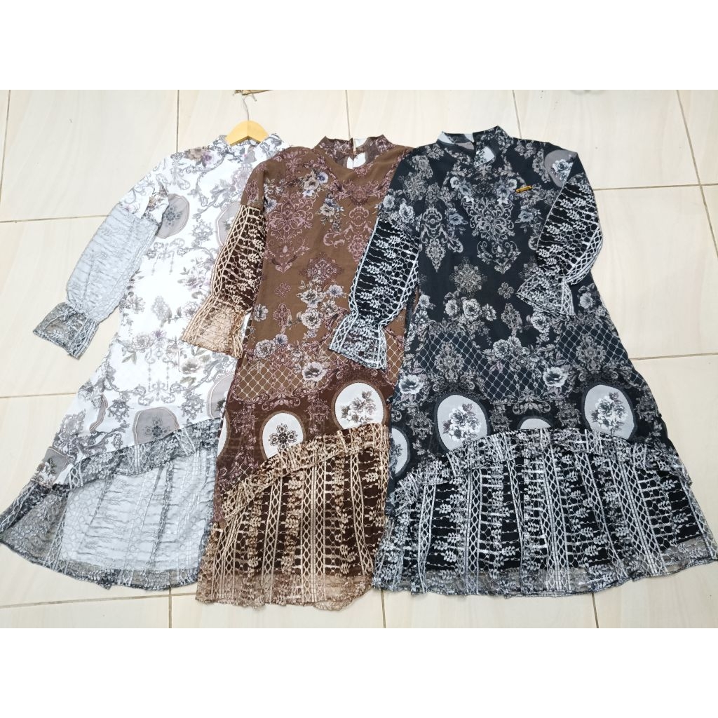 Gamis ceruty anak// gamis lebaran anak