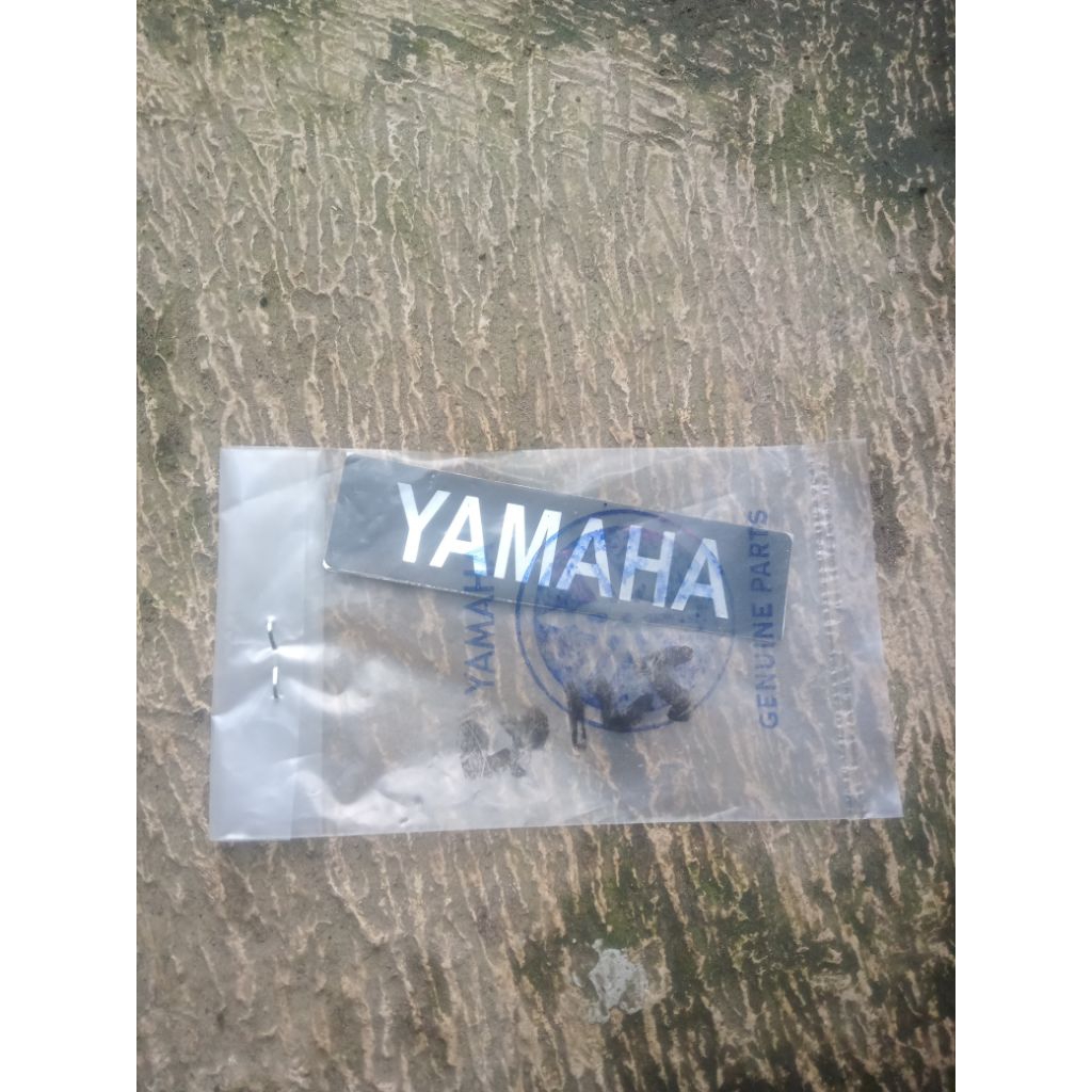 Emblem Tutup Blok Mesin Yamaha Rx K Rx 125  Original