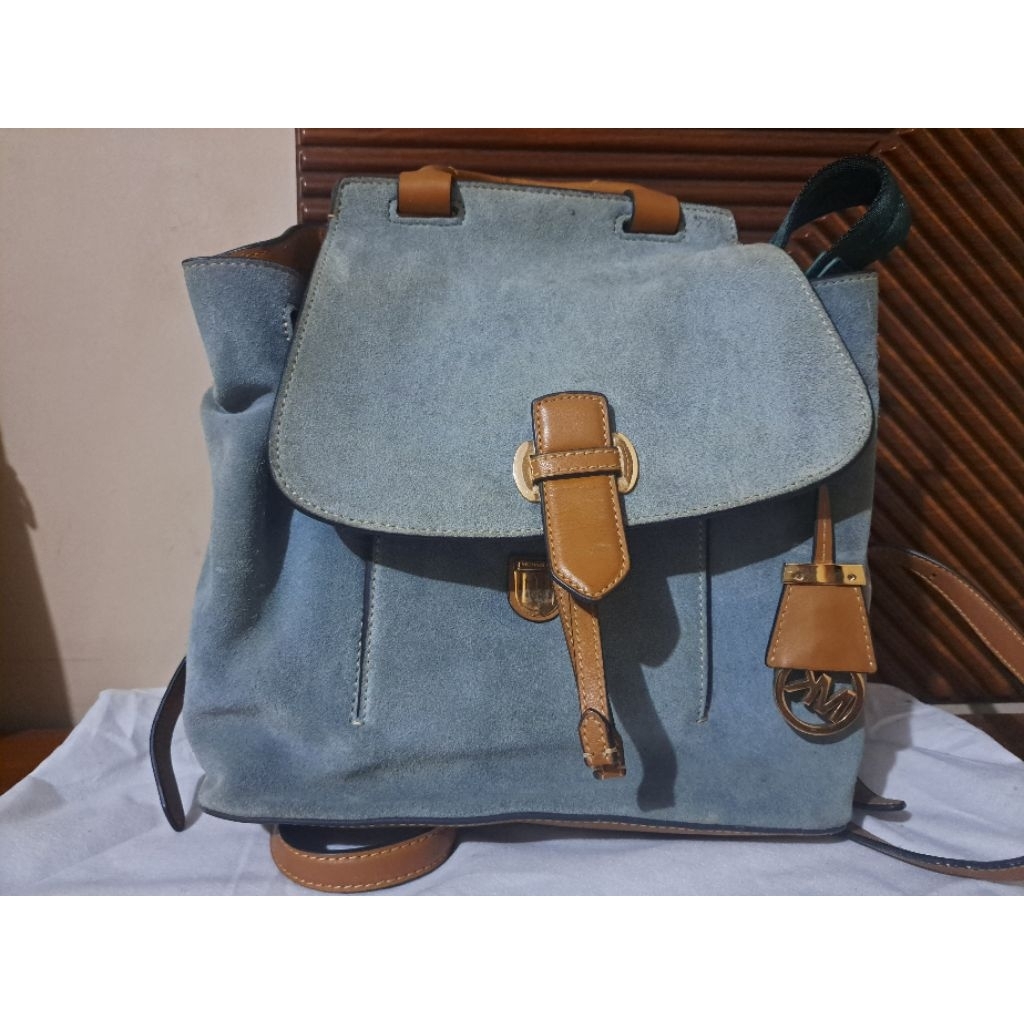 tas ransel michael kors bahan suede
