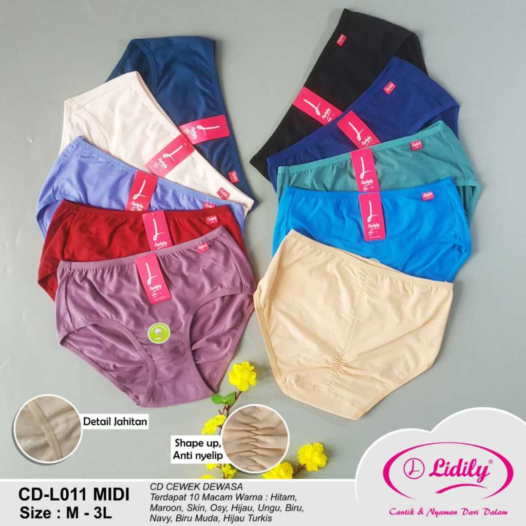 3PCS CELANA DALAM LYDYLY L011 | Celana Dalam Wanita LYDYLY