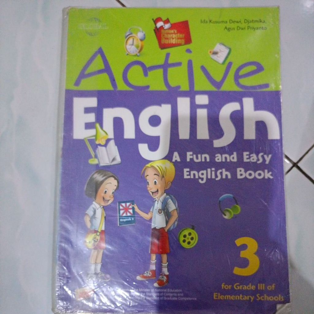 Preloved buku Active English penerbit Global Tiga Serangkai