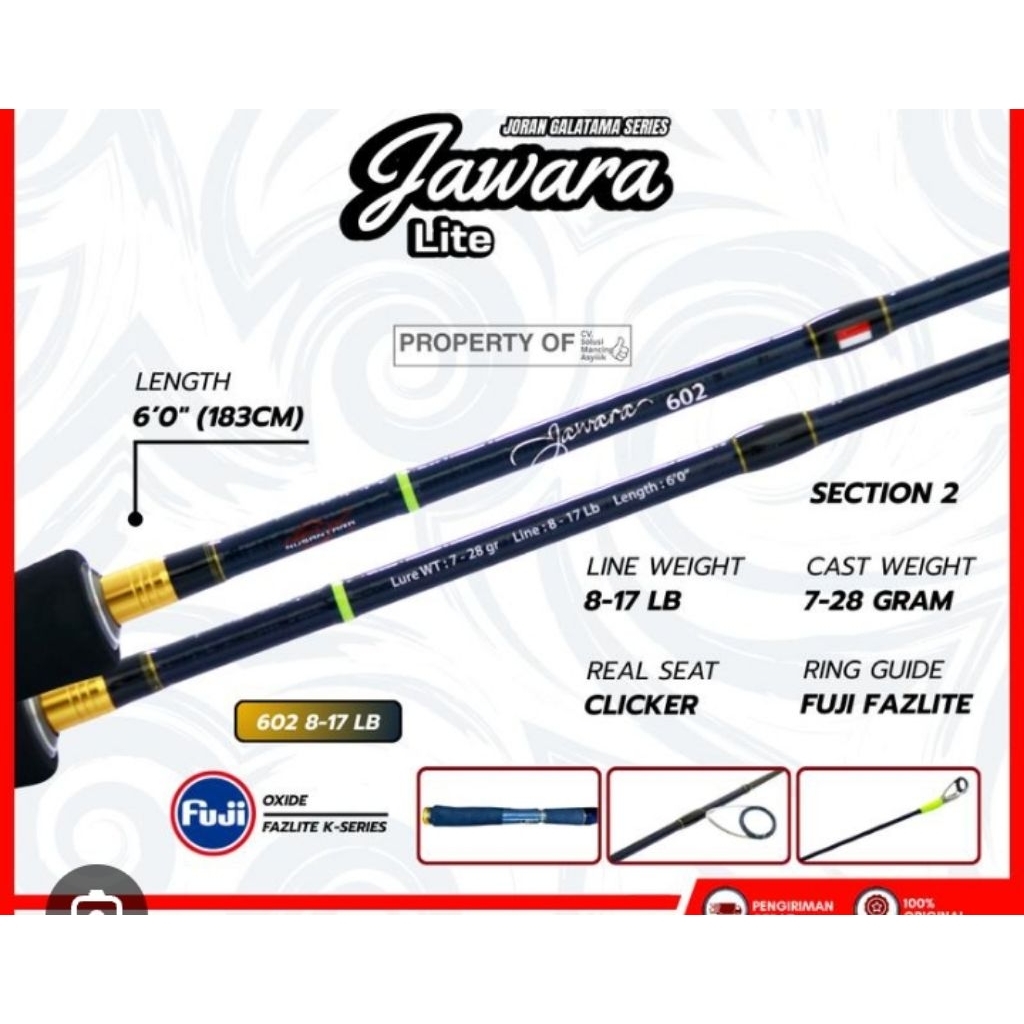 Joran Relix Jawara 602 14 LB (second )