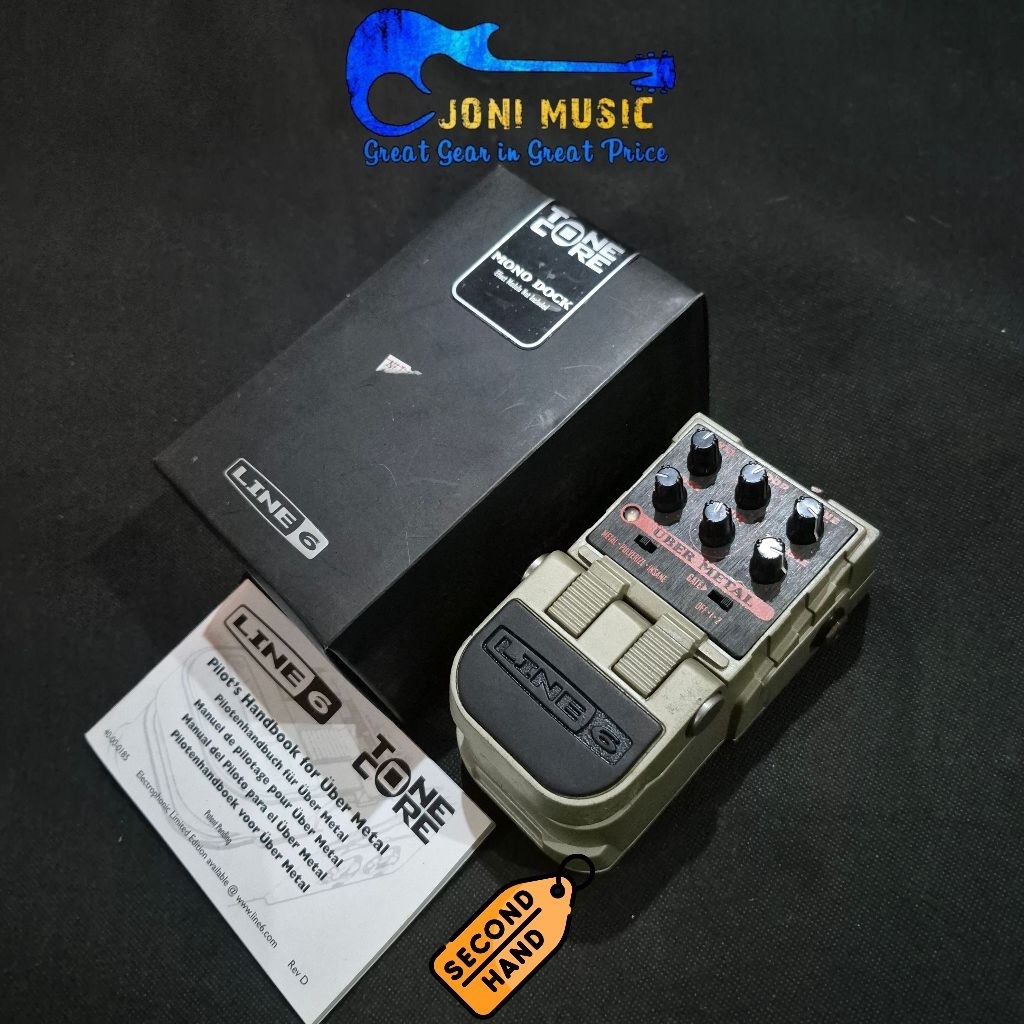 Efek Gitar Line 6 Uber Metal