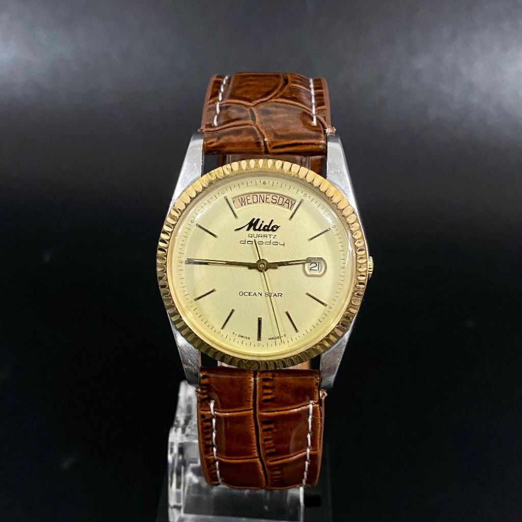 [For Sale] MIDO Datoday Ocean Star 8246 Quartz