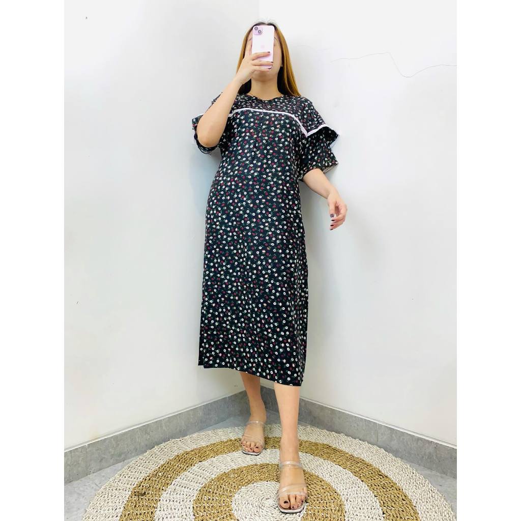 Benang Raja Daster Resleting Renda