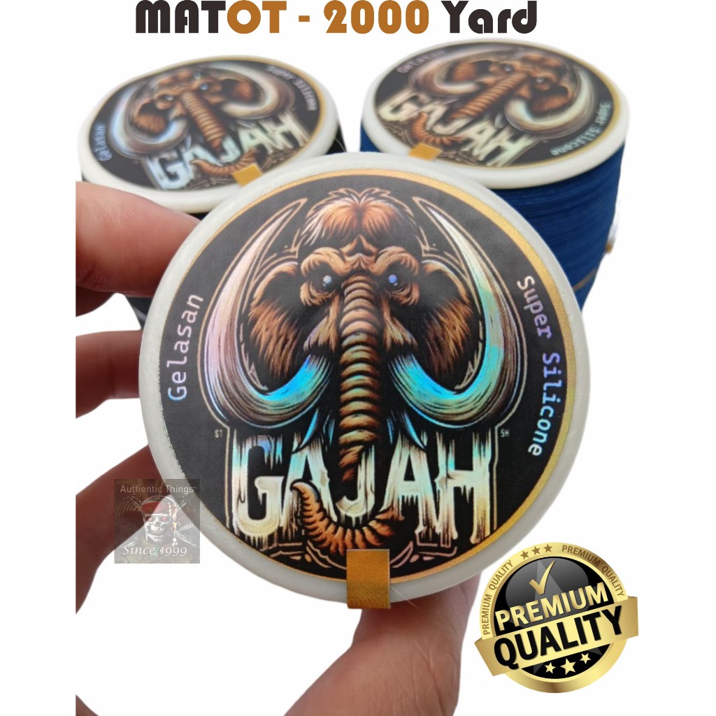 Gelasan MATOT GAJAH 2000 Yard 0.23 MATOT PUTIH SUPER - Turnamen