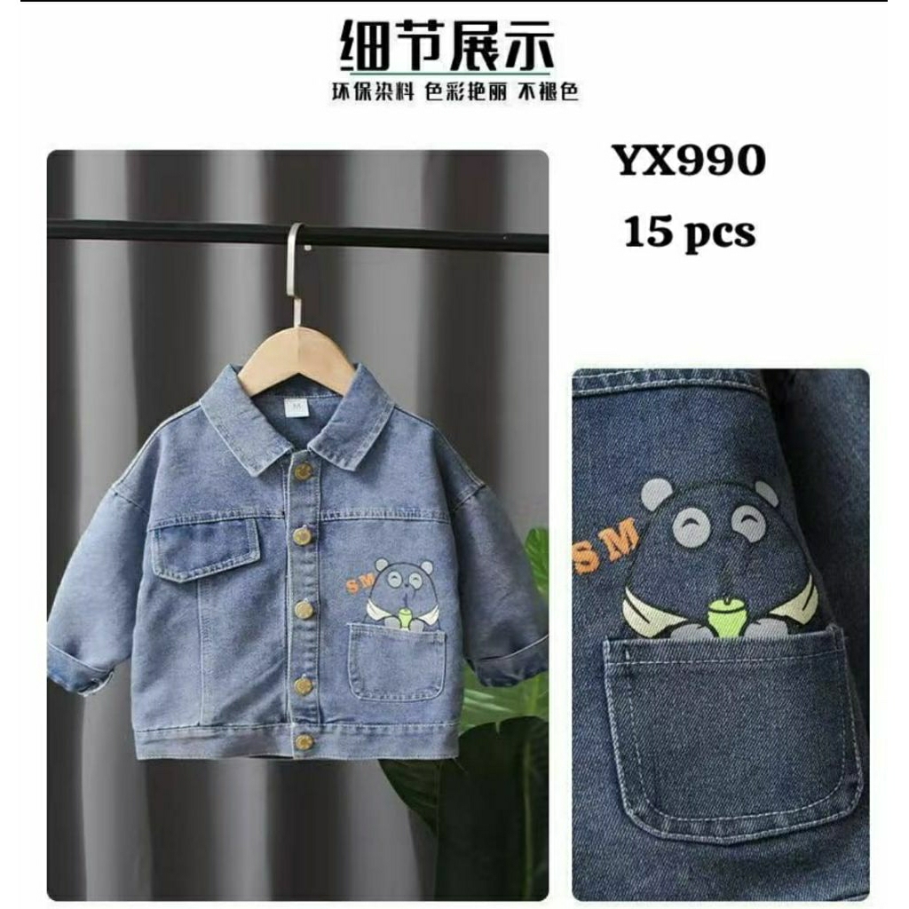 jaket Levis anak perempuan