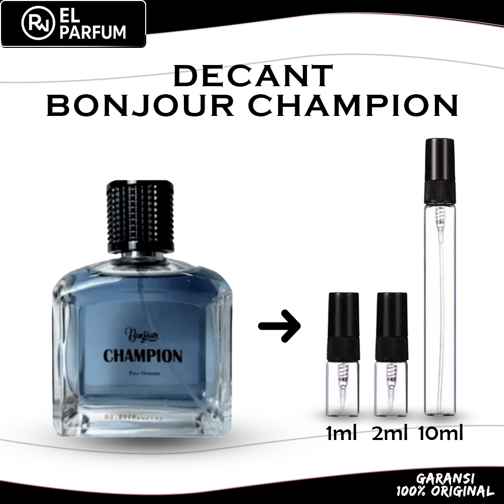 Decant Parfum Bonjour Champion Extrait de Parfum