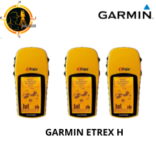 GARMIN eTrex H GPS Bekas Second Tahan Air IPX7 500 Titik 20 Rute 17 Jam Baterai