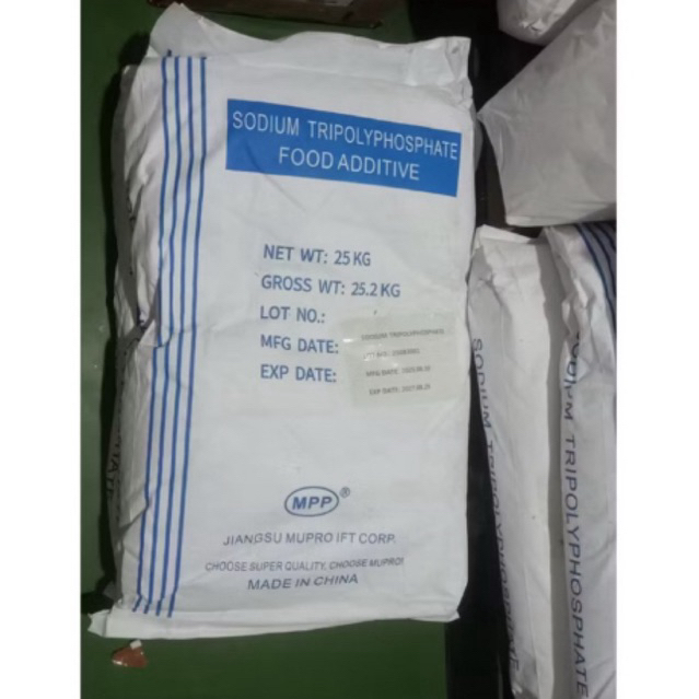 Penyakrek STPP Sodium Tripolyphosphate ex XINGFA 25 KG- Food Grade Pengenyal Bakso, sosis, nuget dan