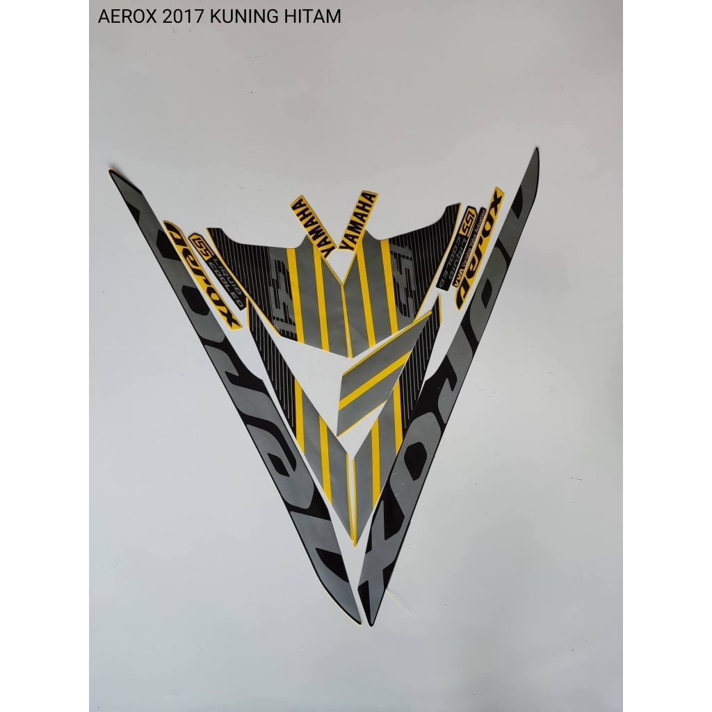 stiker striping body set motor Yamaha aerox 155 2017