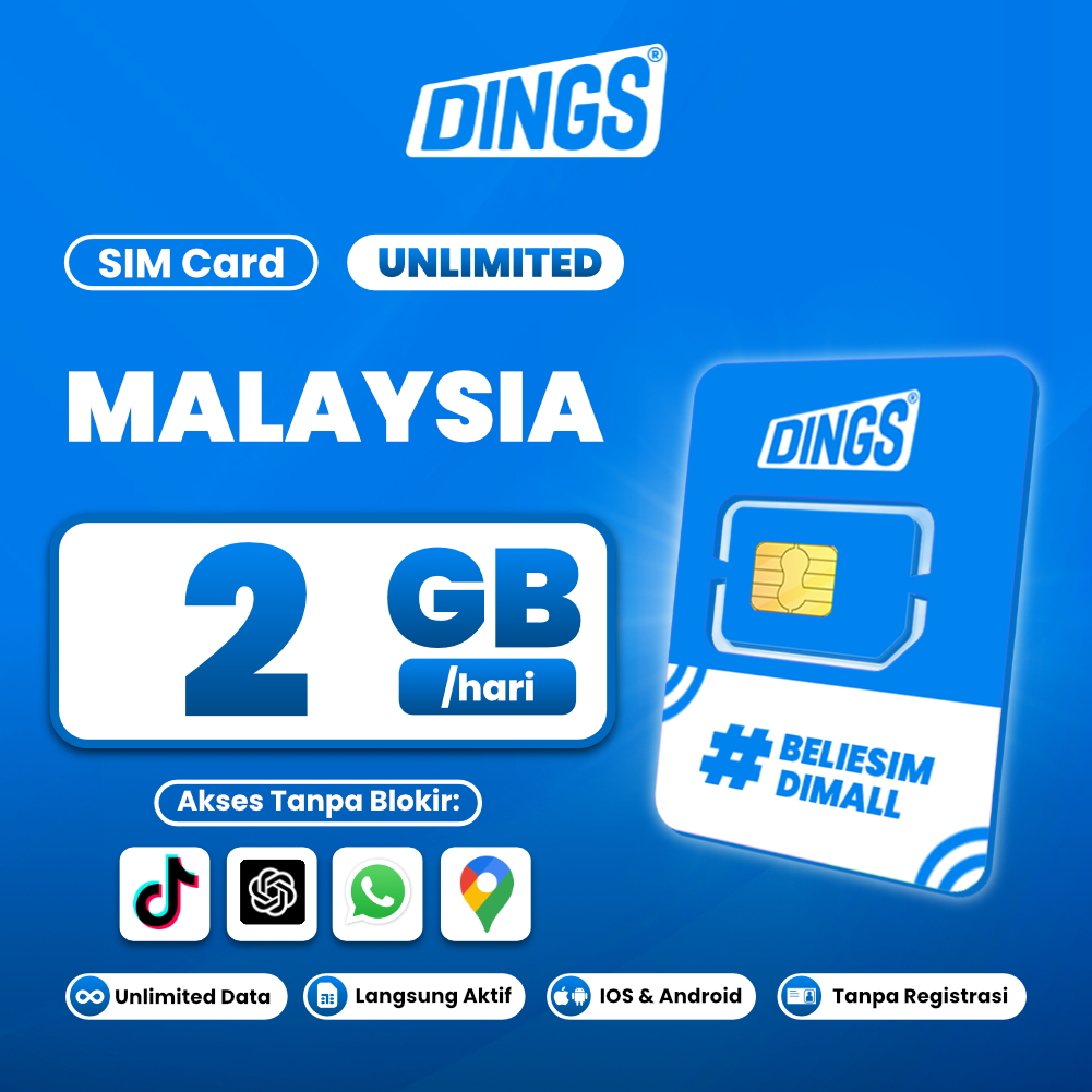 SIM CARD Malaysia Kuala Lumpur Unlimited Internet