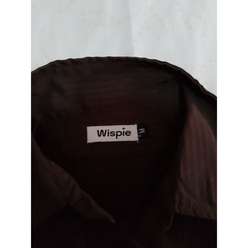 kemeja wispie girl boss fitted shirt wispie fit body shirt