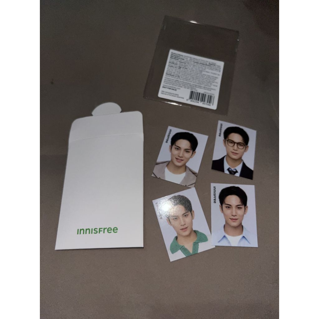 mingyu photocard seventeen innisfree