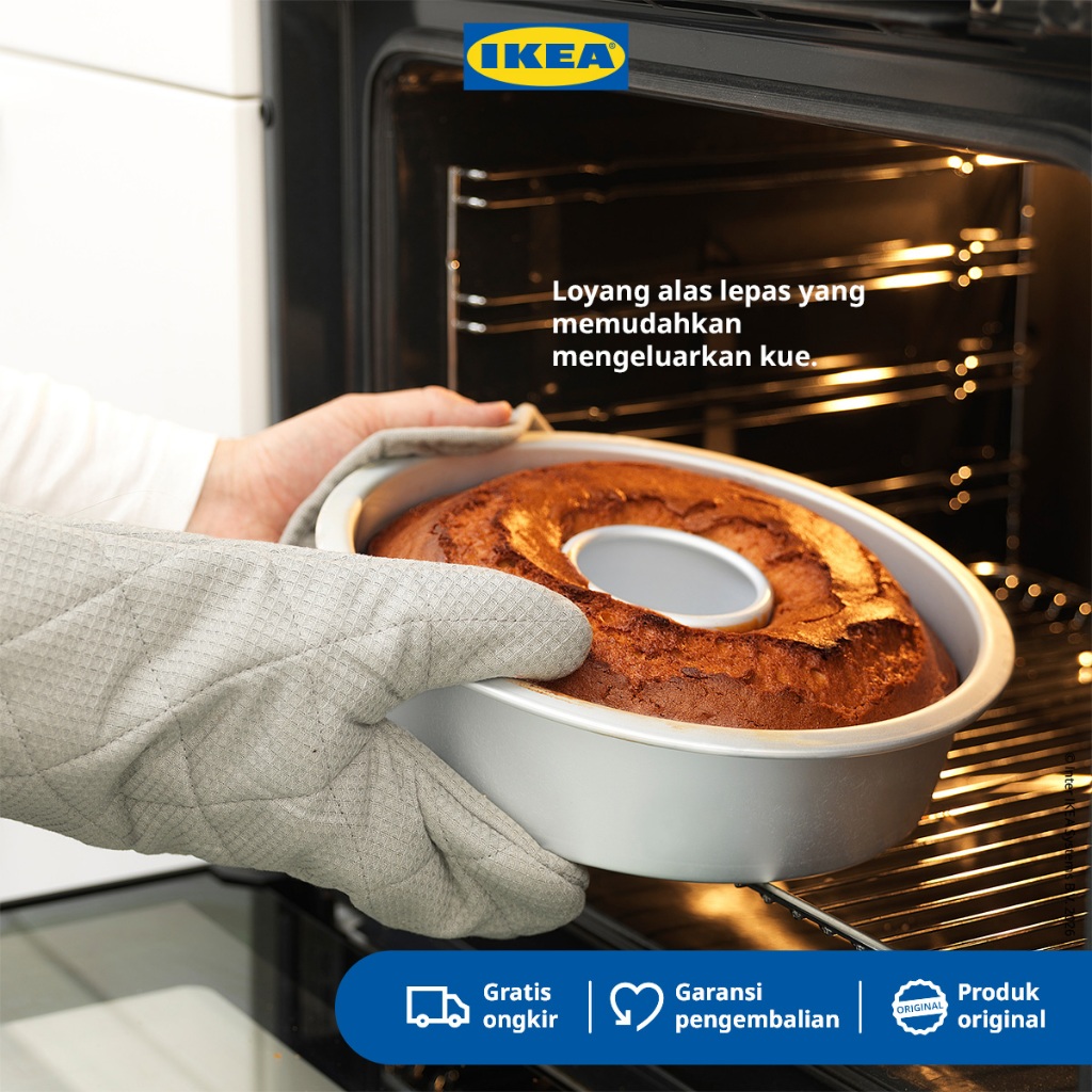 IKEA VARDAGEN Loyang Tulban Press Alumunium Anti Bocor Diameter 29cm