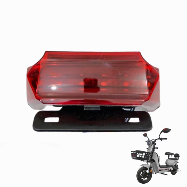 Lampu Belakang Sepeda Listrik Universal Hatesix