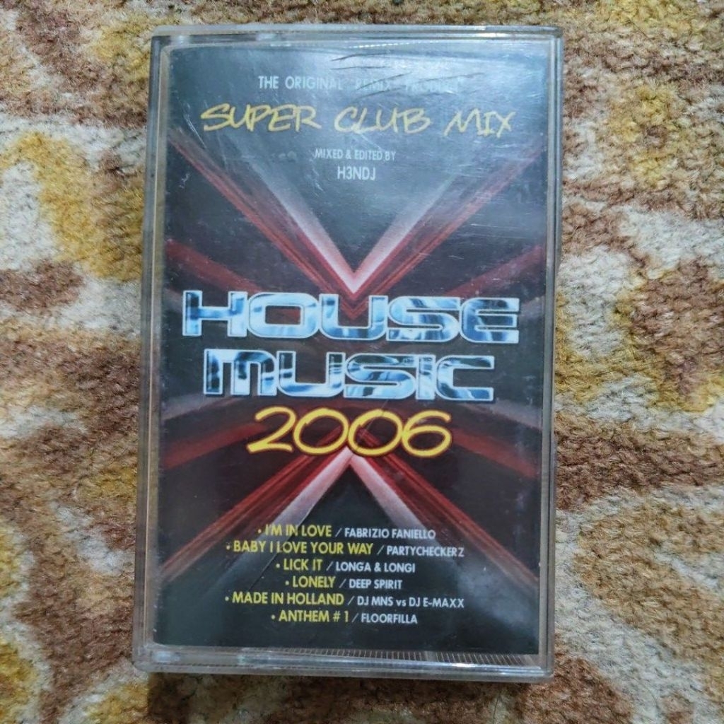(RARE) Kaset Pita House Music 2006