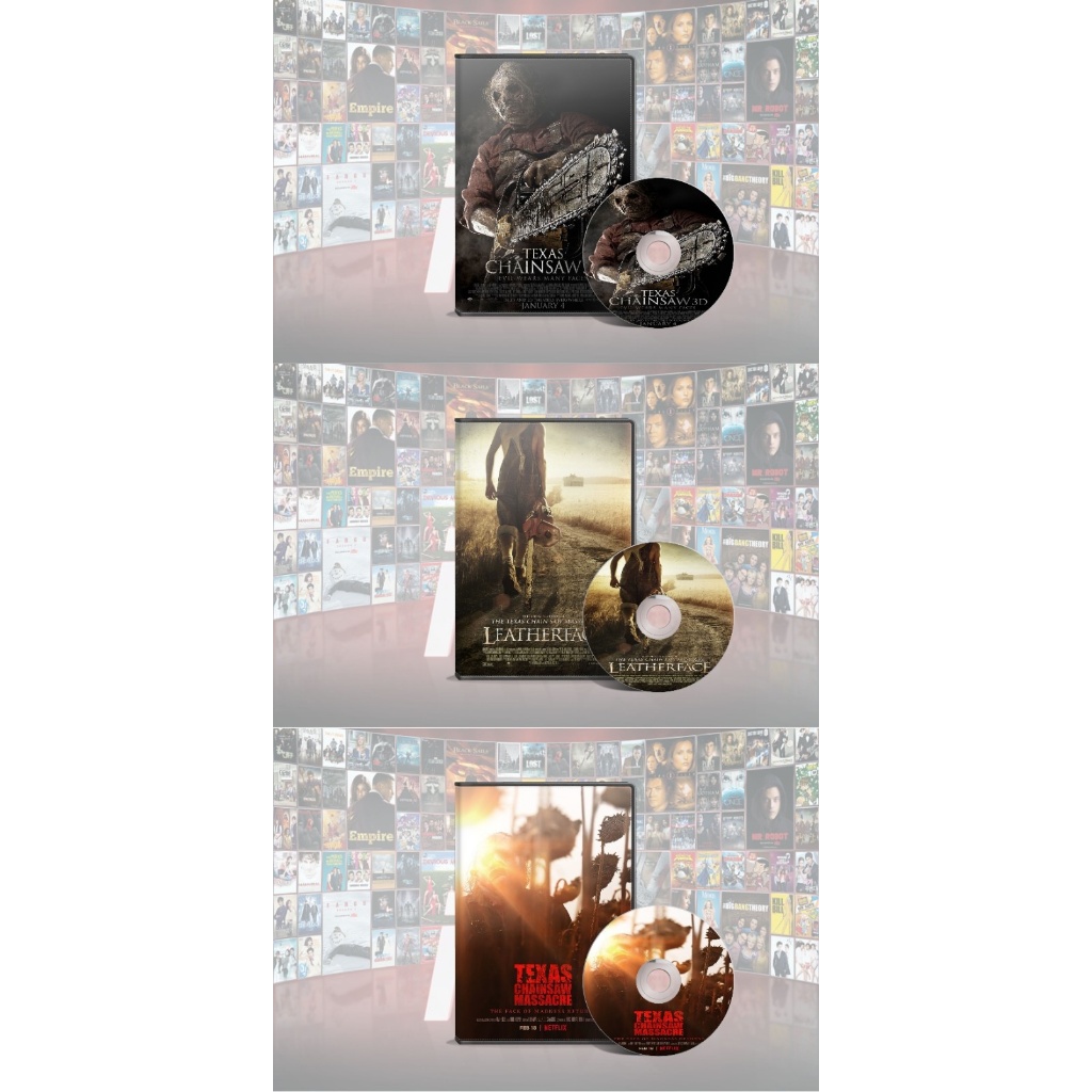 DVD The Texas Chainsaw Massacre & Leatherface (1974-2022)