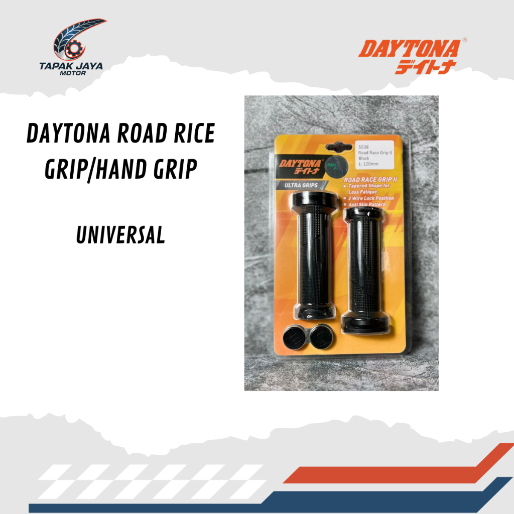 Daytona Handgrip Universal Nmax Aerox Lexi Freego Original Black