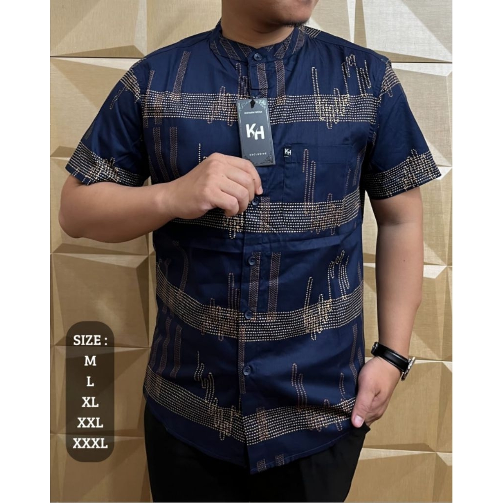 KEMEJA KOKO LENGAN PENDEK KH