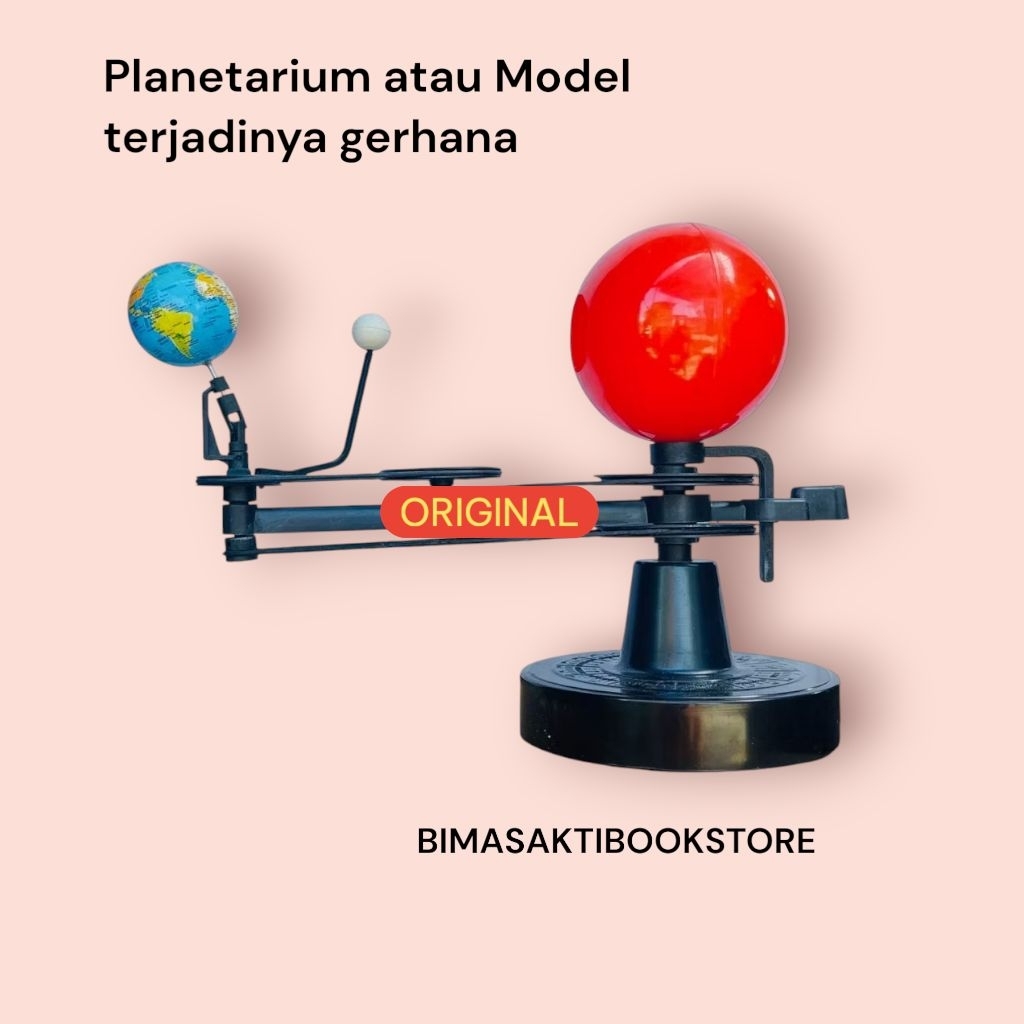 Kit alat peraga planetarium atau model terjadinya gerhana