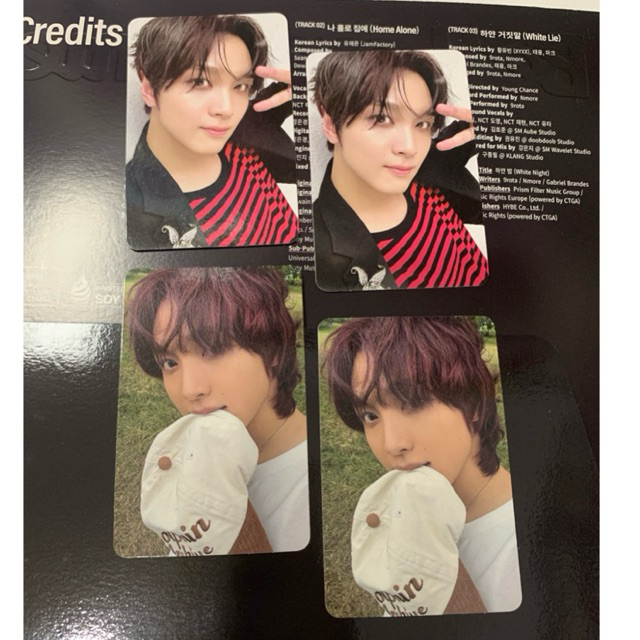 Official Photocard nct Haechan tc taste crzy mark glimo tshirt sg25