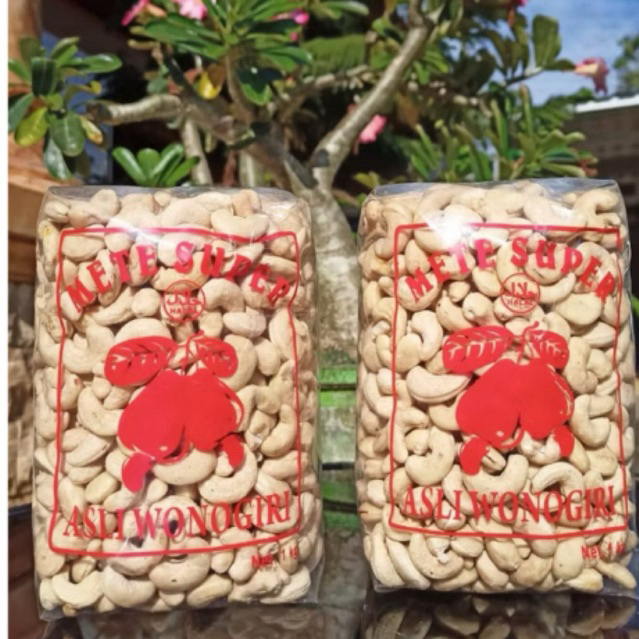 KACANG METE MENTAH SUPER UTUH ASLI WONOGIRI 1KG