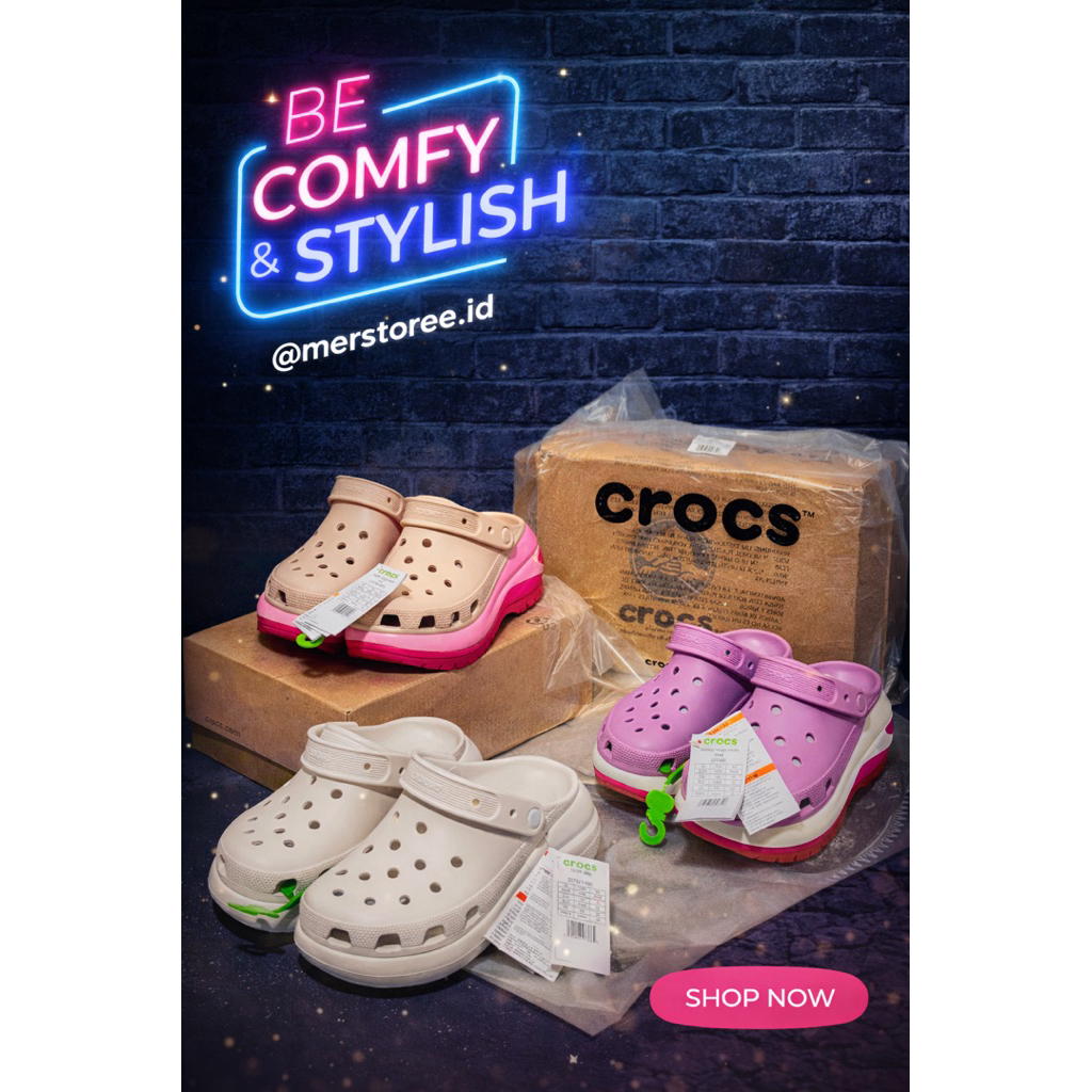 Crocs Classic Mega Crush Clog