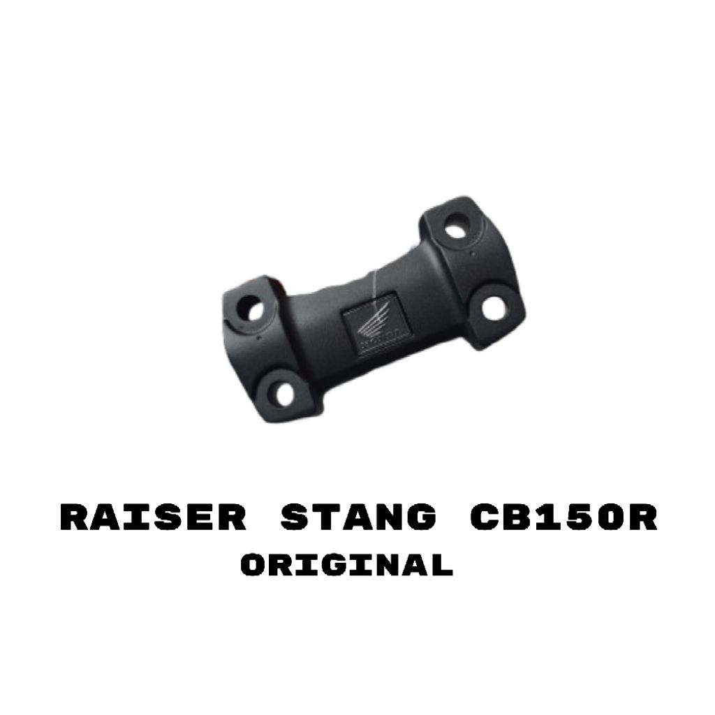 Raiser Stang Honda CB150R StreetFire - Upper / Atas, Hitam
