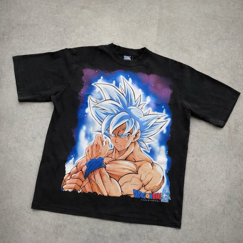 T-Shirt / Tees Bootleg Anime Dragon Ball Goku vs Jiren (NEW) | Kaos Dragon Ball Goku Ultra Instinct 