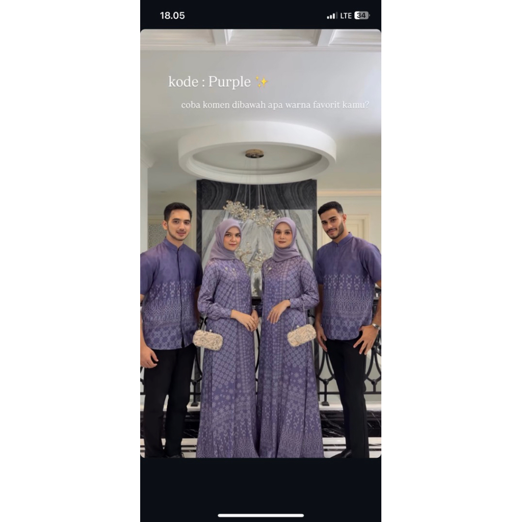 Medina Couple Set by Kazanaa.id ORI