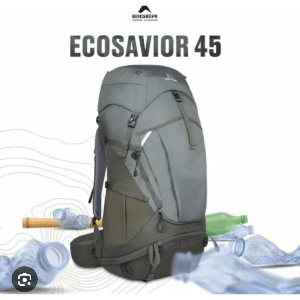 CARRIER EIGER ECOSAVIOR 45L OLIVE