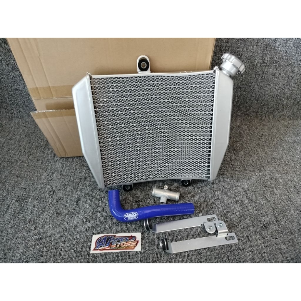RADIATOR LENGKUNG KAWASAKI NINJA R SS 150 MODEL BPRO CURVE LENGKUNG NON GAMBOT