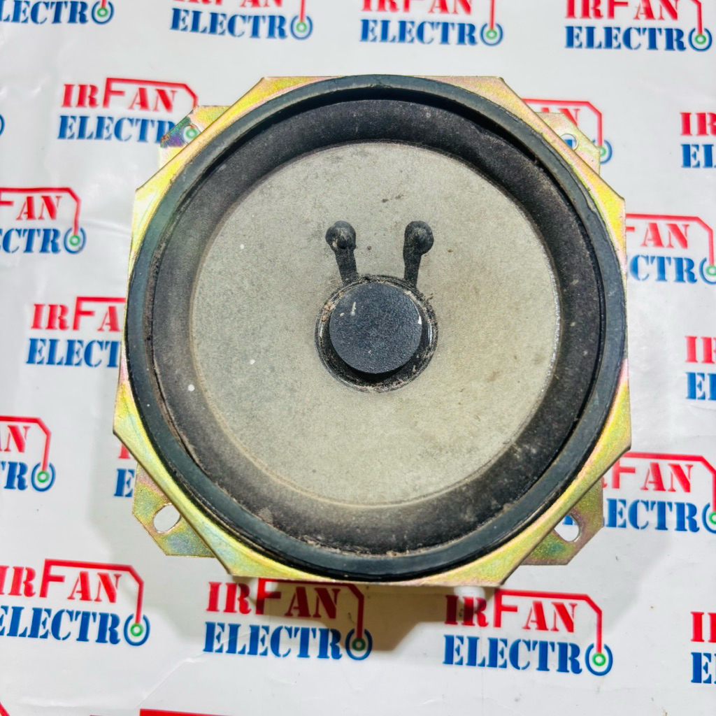 Speaker 4 Inch cabutan polytron Double Magnet bekas normal