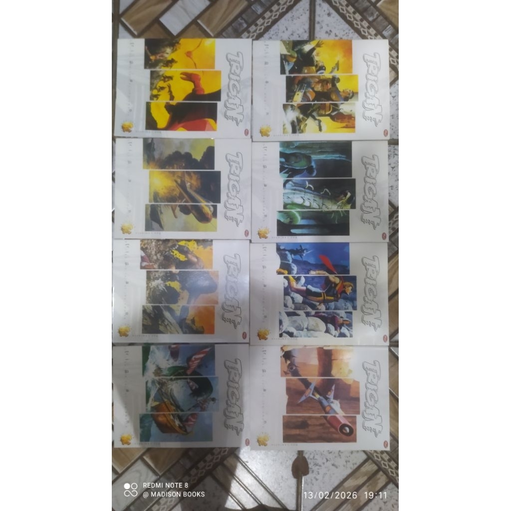 komik TRIGAN vol. 1-8 set
