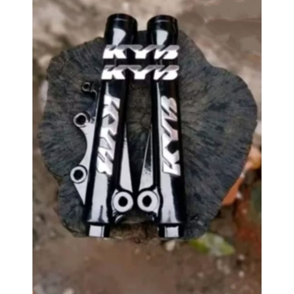 Emblem logo kayaba alumunium/logo emblem kayaba metal