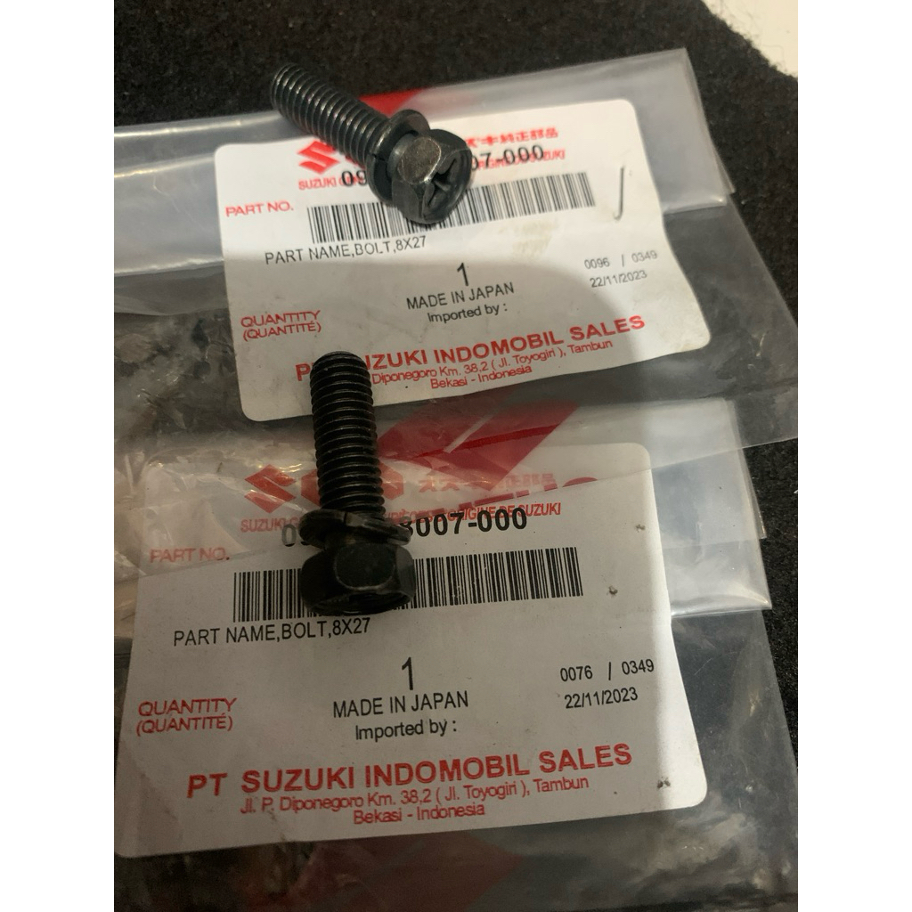 Baut Leher Knalpot Satria Hiu Satria Lumba RKCOOL original SGP Japan