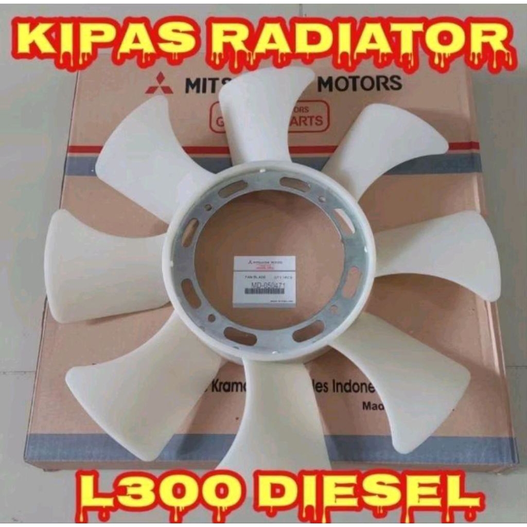KIPAS RADIATOR L300 DIESEL MITSUBISHI ORI MD050471