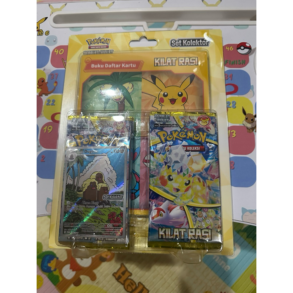 Pokemon set kolektor kilat rasi limited edition