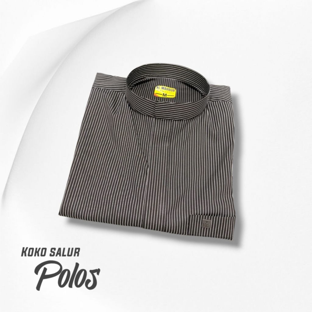 Baju koko Salur Garis -Garis warna Buru , Koko motif kekinian , Baju koko maroko